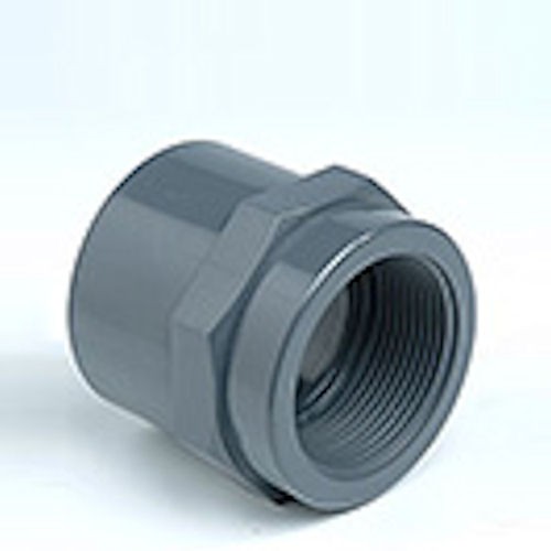 1½ INCH PVC-U PLAIN TO THREADED SOCKET